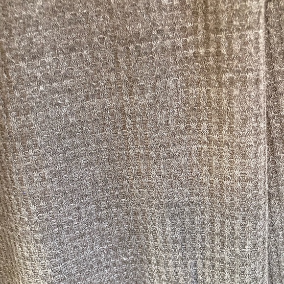 Final Touch Waffle Knot Cocoon Sweater - Picture 4 of 4